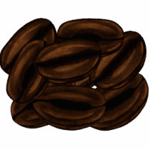 Giant Coffee Beans Acrylic Magnet