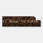 Giant Coffee Beans Bumper Sticker