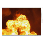 Giant Fireball Photo Greeting Cards