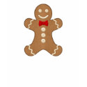 Giant Gingerbread Man Cookie Holiday T-shirt