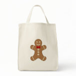 Giant Gingerbread Man Cookie Tote Bag