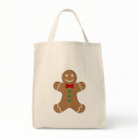 Giant Gingerbread Man Cookie Tote Bag
