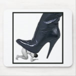 Giant Leather Stiletto Boot Mouse Pad mousepads