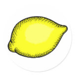 Giant Lemon stickers