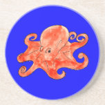 Giant octopus drink coasters