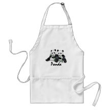 Giant Panda Bears Apron
