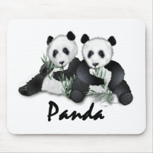 Giant Panda Bears Mousepads