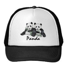 Giant Panda Bears Trucker Hats