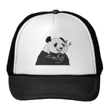 Giant Panda Mesh Hats