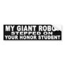 Giant Robot Bumper Sticker