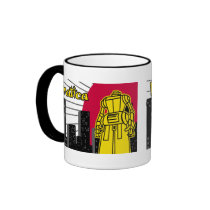 Giant Robot Coffee Mugs