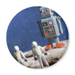 Giant Robot on the Moon Magnet