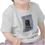 Giant Schnauzer Head Study Design t-shirts