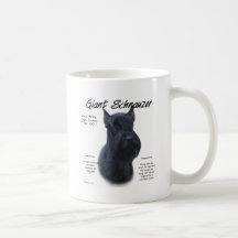 Giant Schnauzer History Design Mug