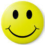 Giant Smiley Pin