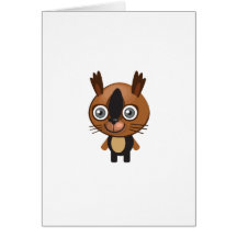 Giant Squirrel - My Conservation Park Greeting Card