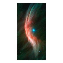 Giant Star Zeta Ophiuchi Space Picture Card