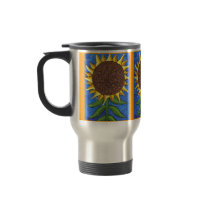 Giant Sunflower - travel mug