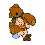 Giant Teddy Bear Hug photo sculptures