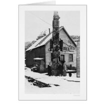 Giant Totem Ketchikan 1913 Greeting Cards