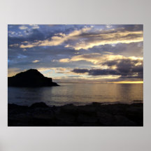 Giants Causeway at Dusk Posters