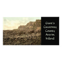 Giant's Causeway, County Antrim Personalized Photo Card