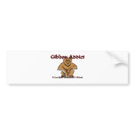 Gibbon Addict bumper stickers