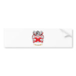 Gibbon Coat of Arms (Family Crest) bumper stickers