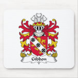 Gibbon Family Crest mousepads