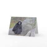 Gibbon get well soon card