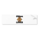 Gibbon Lover bumper stickers
