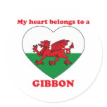 Gibbon stickers