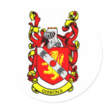 GIBBONS Coat of Arms stickers