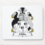 Gibbs Family Crest mousepads