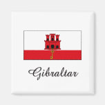 Gibraltar Flag Design Magnet