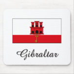 Gibraltar Flag Design Mousepads
