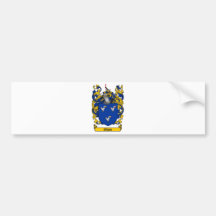 GIBSON FAMILY CREST -  GIBSON COAT OF ARMS BUMPER STICKERS