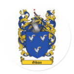 GIBSON FAMILY CREST -  GIBSON COAT OF ARMS stickers