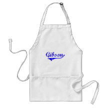 Gibson Surname Classic Style Aprons