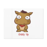 Giddy Up postcards