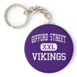 Gifford Street - Vikings - High - Elgin Illinois keychains