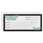 Gift Certificate :: Beautiful Turquoise Butterfly rack cards