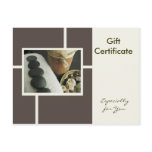 Gift Certificate Template-Flat-Stones & Candle postcards