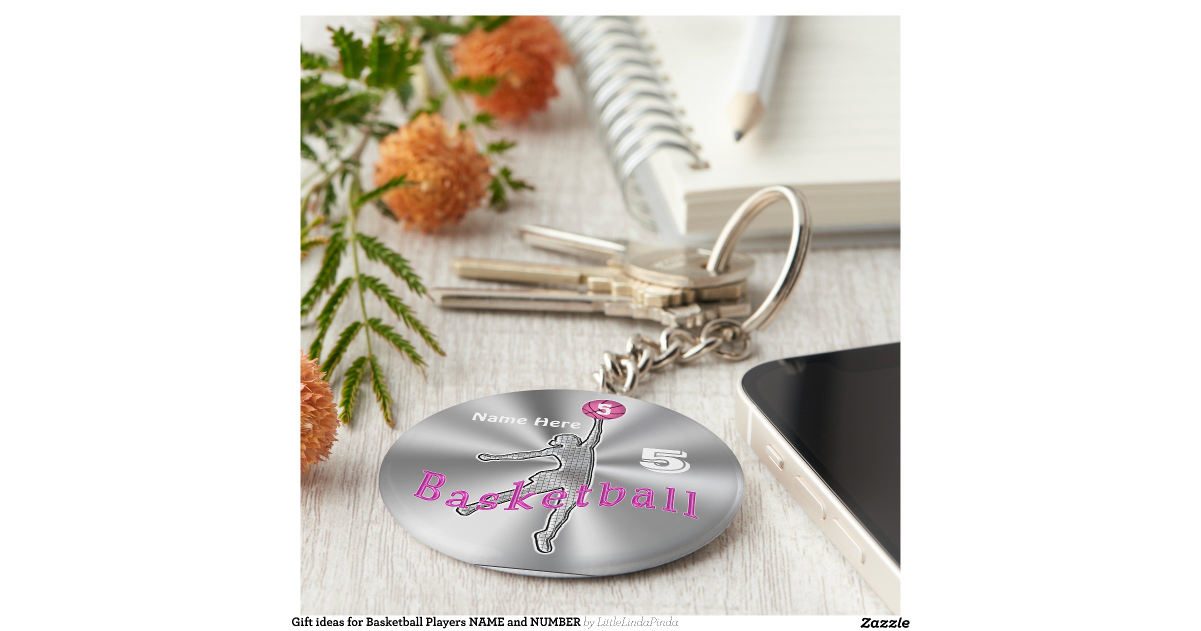 Gift ideas for Basketball Players NAME and NUMBER Basic ...