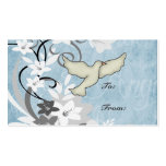 Gift Tag-Angel Dove business cards