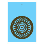 Gift Tag - Blue & Brown business cards