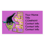Gift Tag, Card, Business Card - HALLOWEEN WITCH business cards