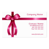 Gift Wrapped Business Card business cards