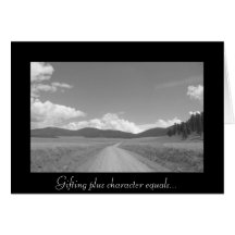 Gifting plus character equals... greeting cards