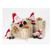 Gifts and gnomes post card